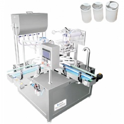 Rotary drum and bottle sealing machine